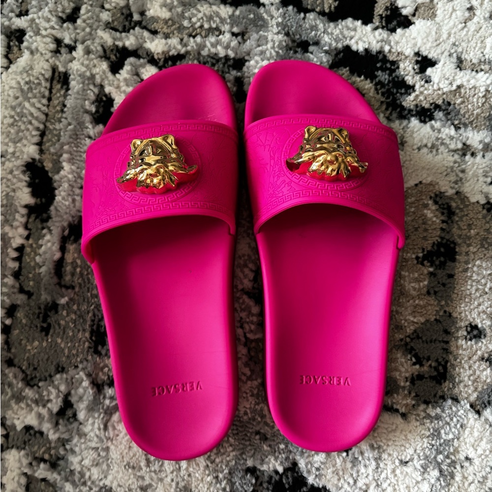 Versace Pool Sandal (Worn twice)